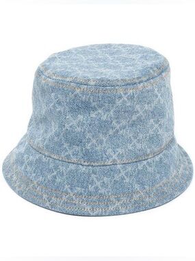 OFF-WHITE Denim Monogram Bucket Hat
